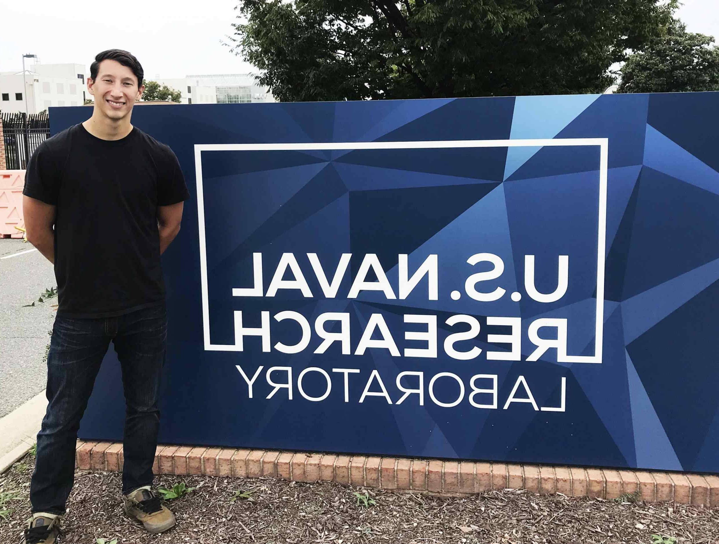 Sean at the US Naval Research Lab